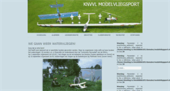 Desktop Screenshot of modelvliegsport.nl