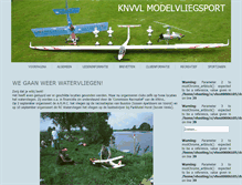 Tablet Screenshot of modelvliegsport.nl